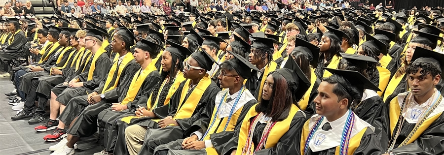 graduates front row