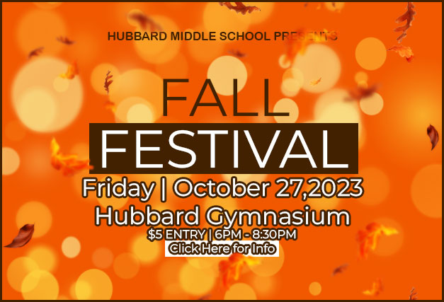 October 27th Fall festival information