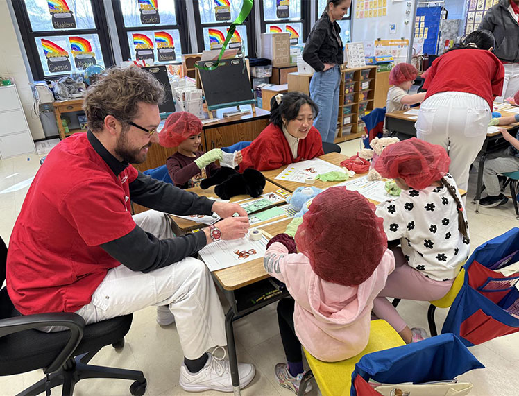 Spear Elementary students attended a Stony Brook Children’s Hospital hosted Teddy Bear Clinic.