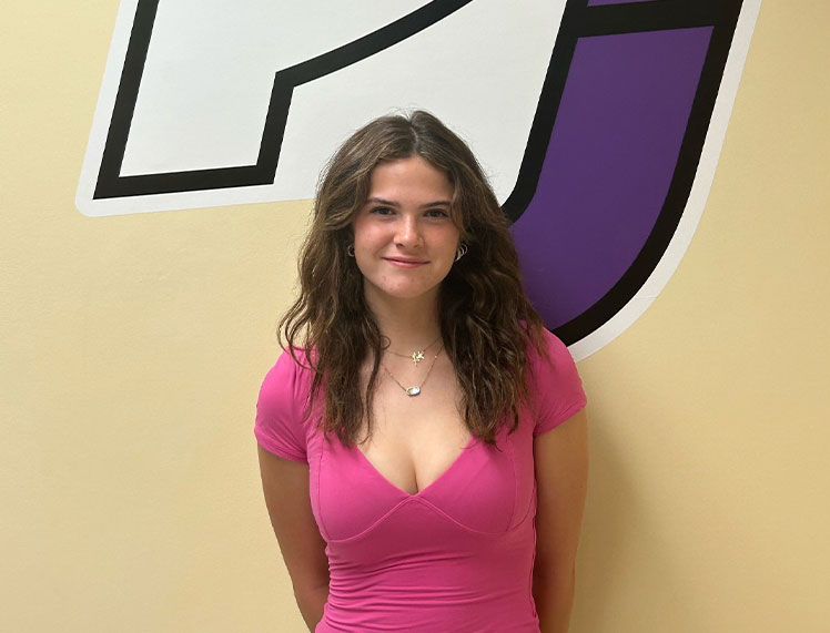 Earl L. Vandermeulen High School senior student Aoife Hogan.