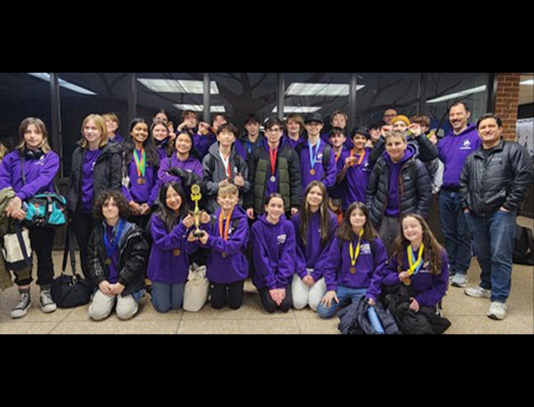 Port Jefferson Middle School’s Science Olympiad Team