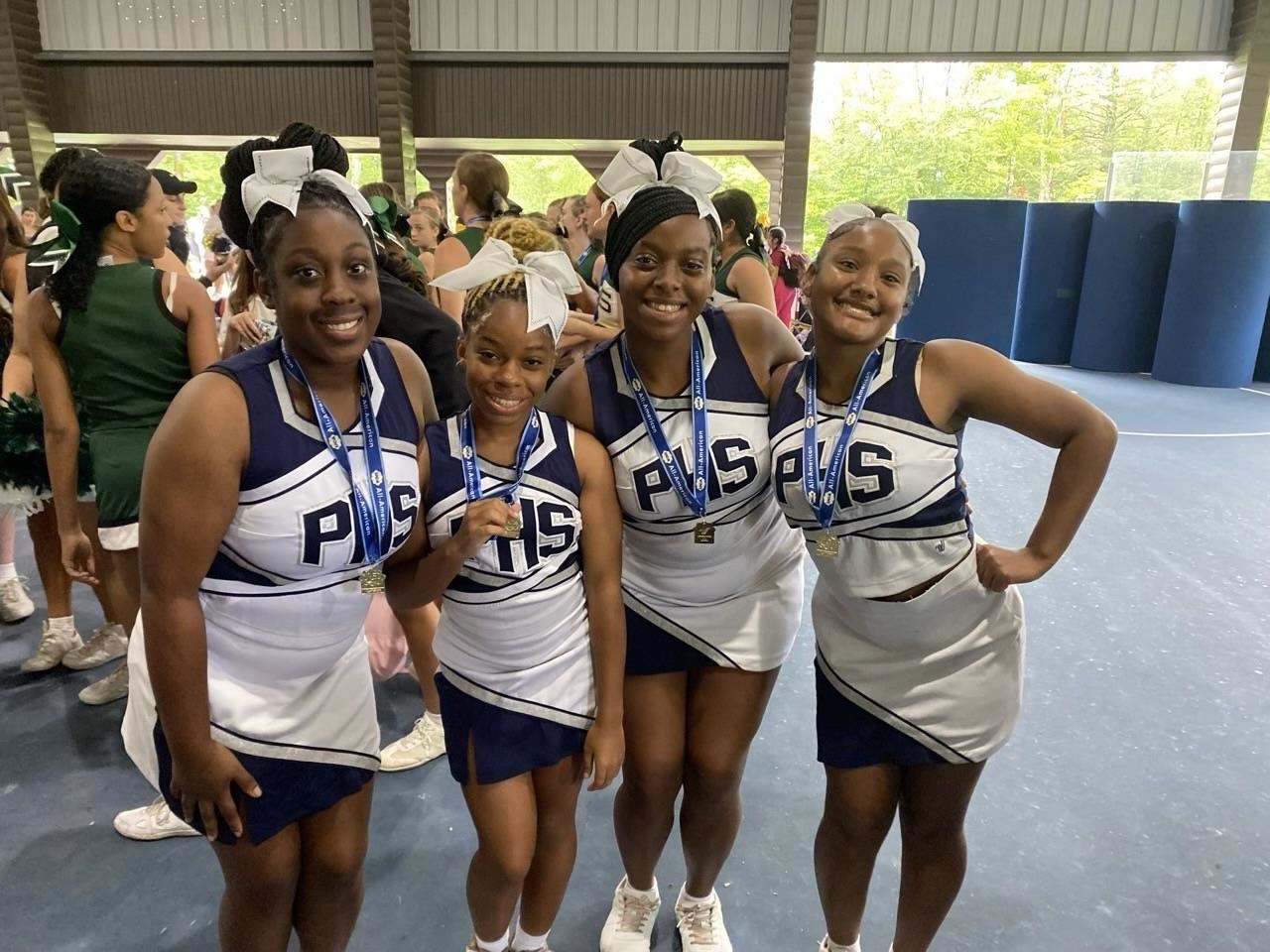 Four Poughkeepsie cheerleaders made All-American