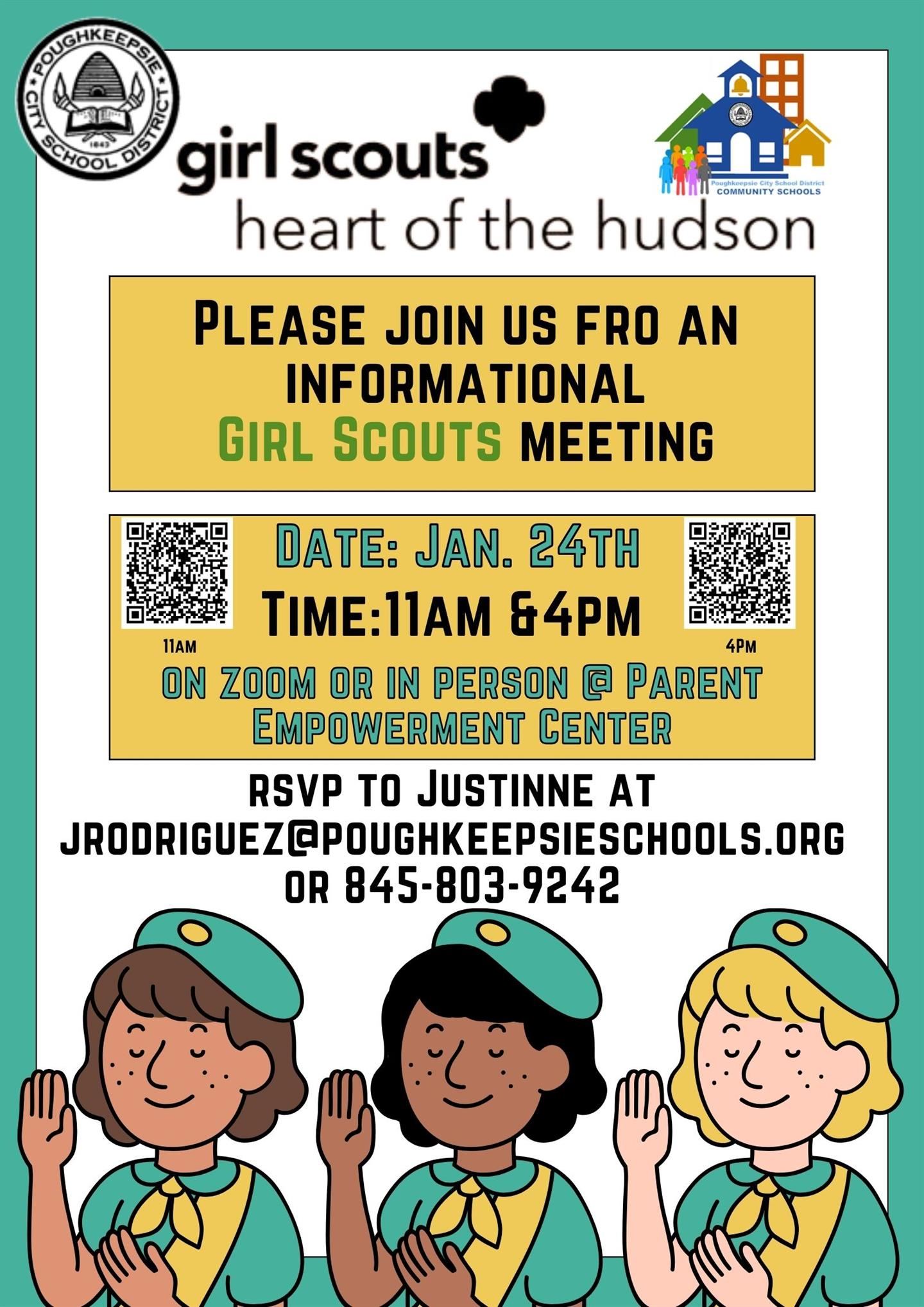   PCSD COMMUNITY SCHOOLS: GIRL SCOUT INFORMATIONAL MEETING