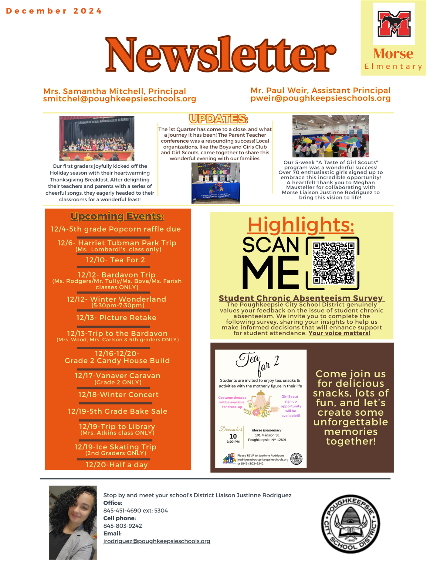  Morse December 2024  Newsletter/Noticias de Morse Diciembre 2024