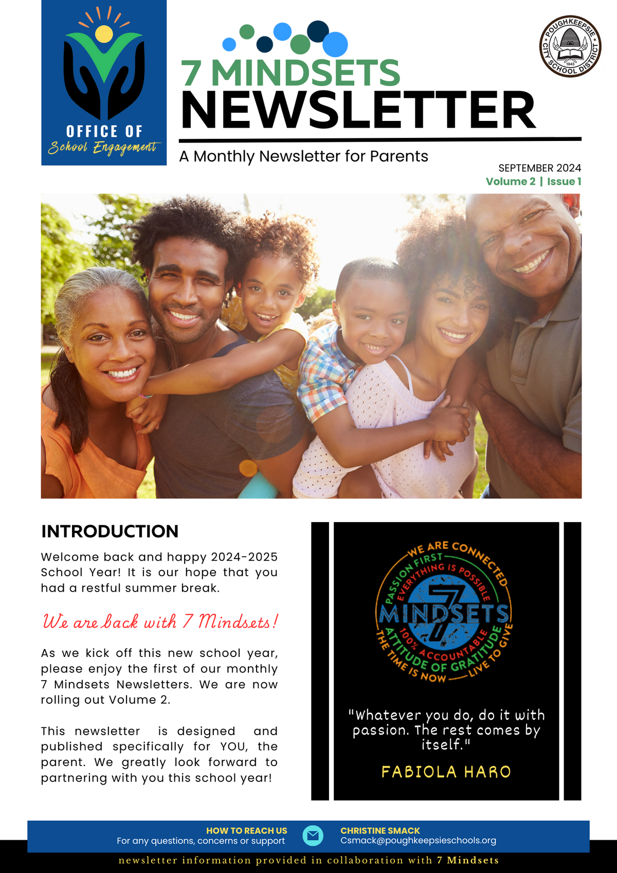  PMS 7 Mindsets Newsletter