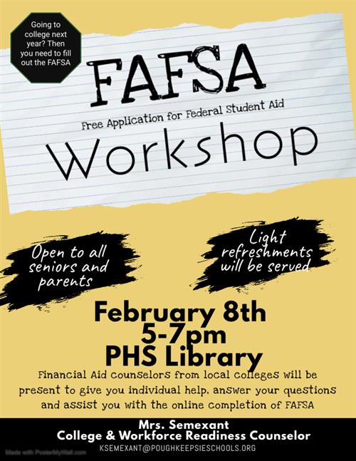 FAFSA Night  2/8