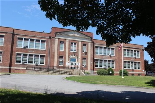 Morse school entrance 