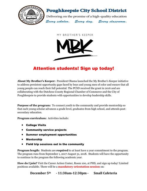 MBK Orientation Flyer 