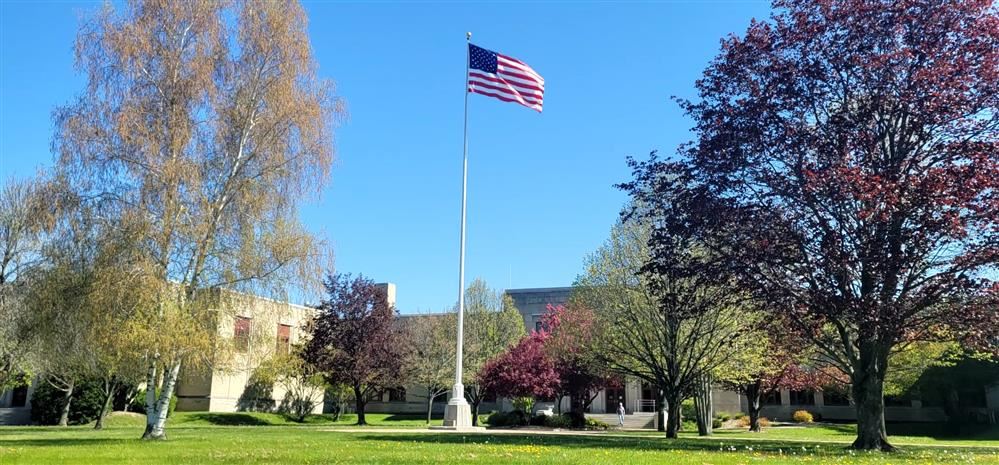 Exterior building shot of the elementary school.