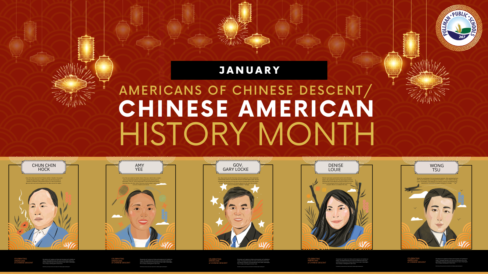 decorative chinese american history  month