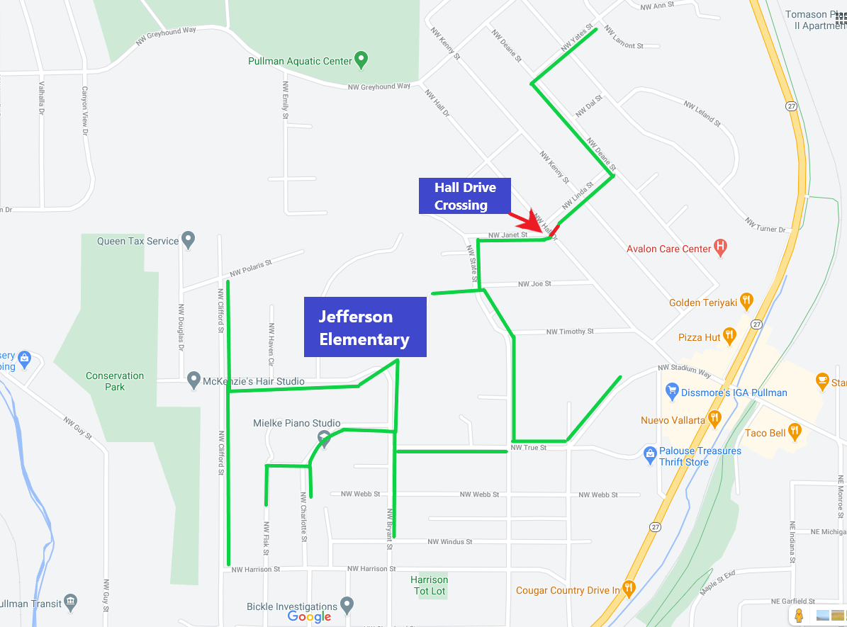 Jefferson Safeschools Routes