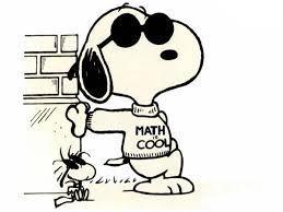 Snoopy Math is cool