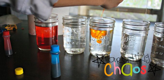 Crawling Colors! Color Mixing Science Experiment Adding in Yellow