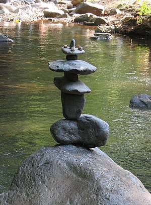 A bit of simple artistry at the International Rainbow Gathering 2004 in Costa Rica