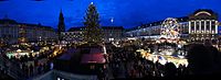 Striezelmarkt auf dem Dresdner Altmarkt