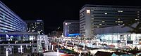 Weihnachtsmarkt auf der Prager Straße Dresden