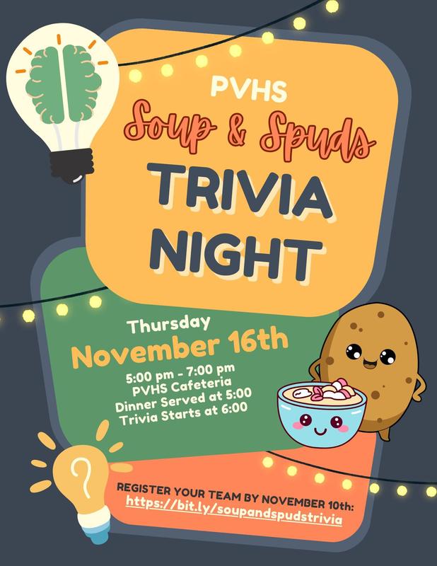 Soup and Spuds and Trivia November 16