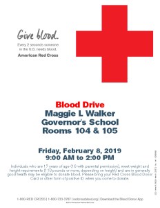 Blood Drive Flyer