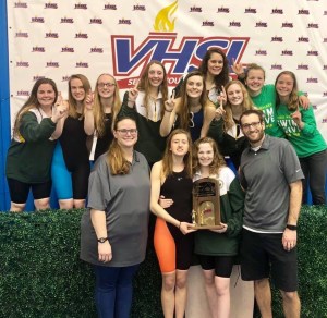 State winning swimming team 2019