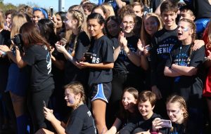 Seniors at Field Day