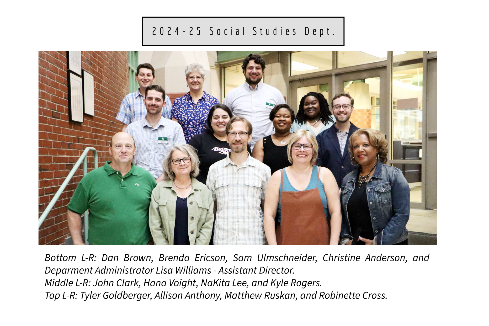 Social Studies Dept