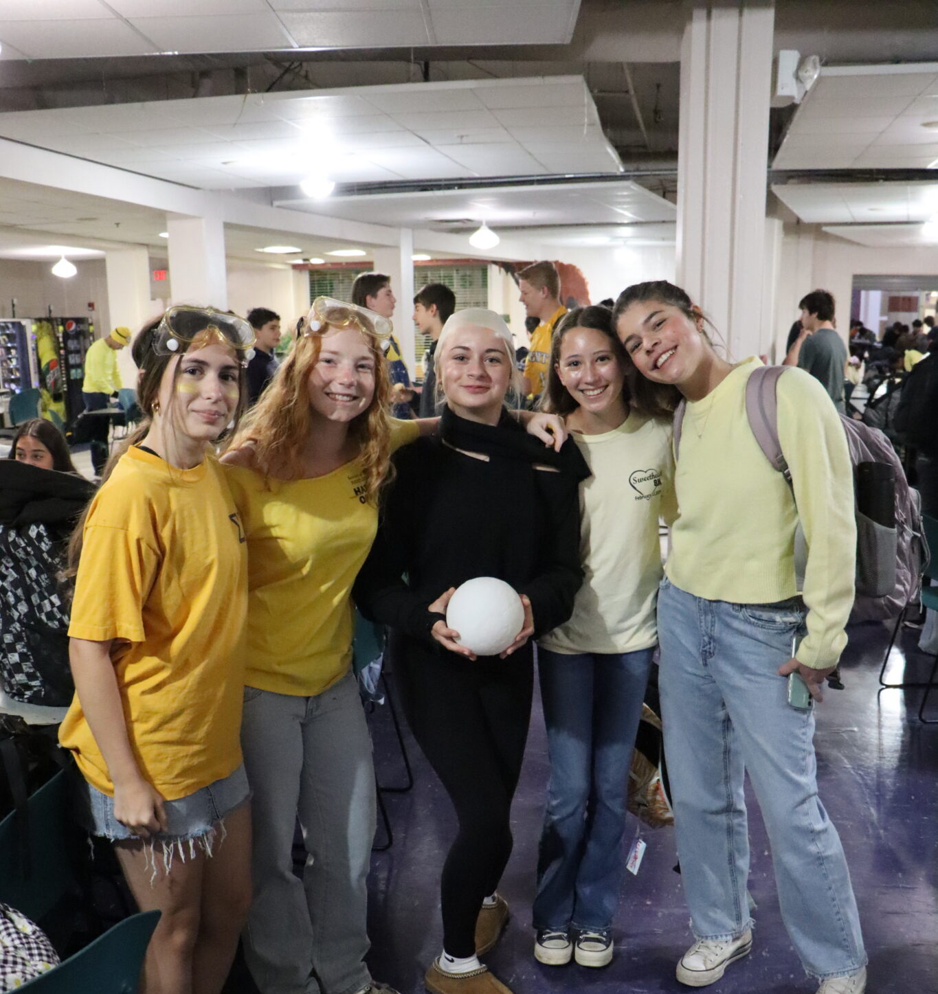 Group of senior girls