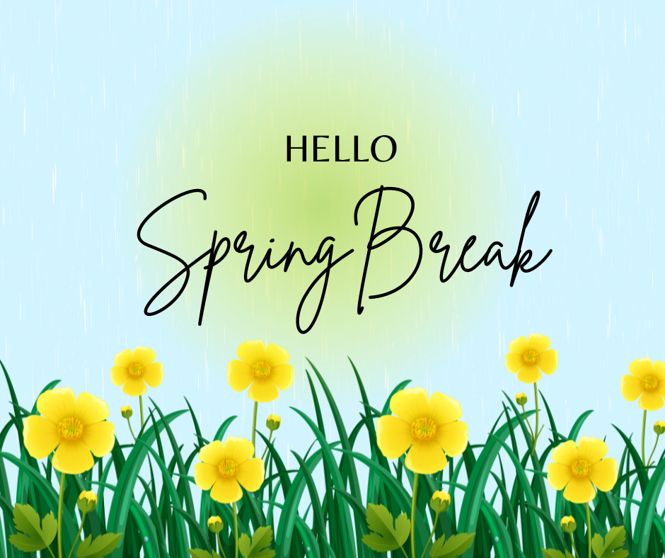 Floral Hello Spring Facebook Post