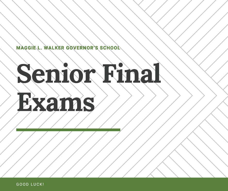 Senior Final Exams