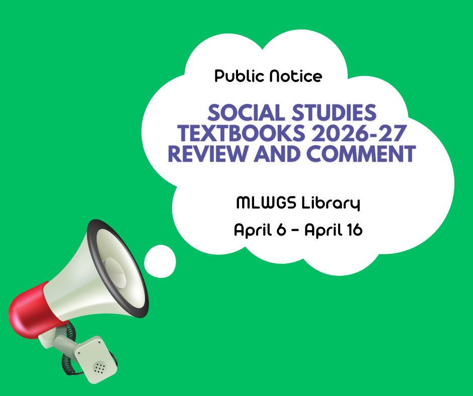 Social Studies Textbook Adoption