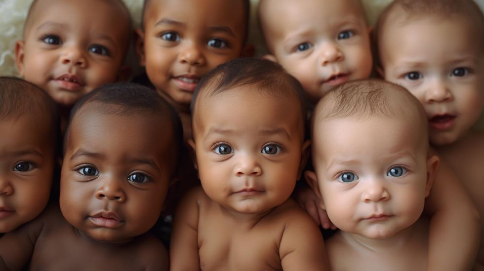 babies in group