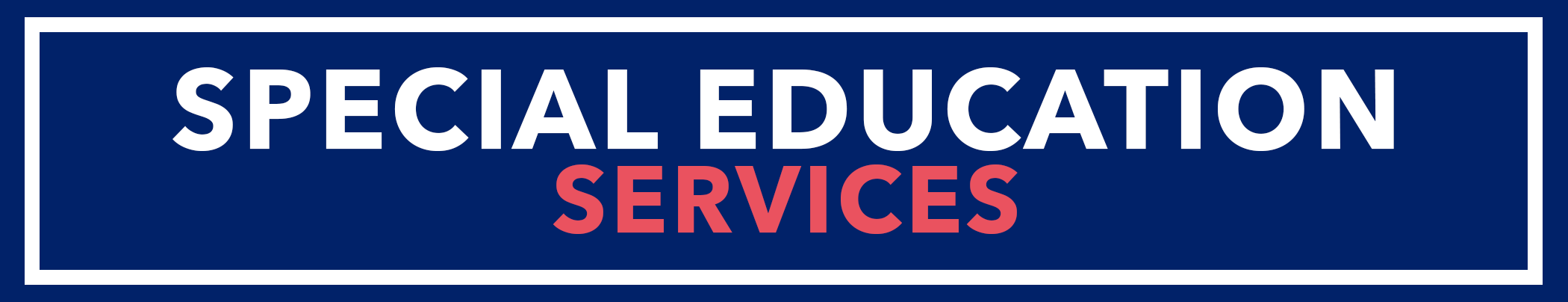 Special Education Services