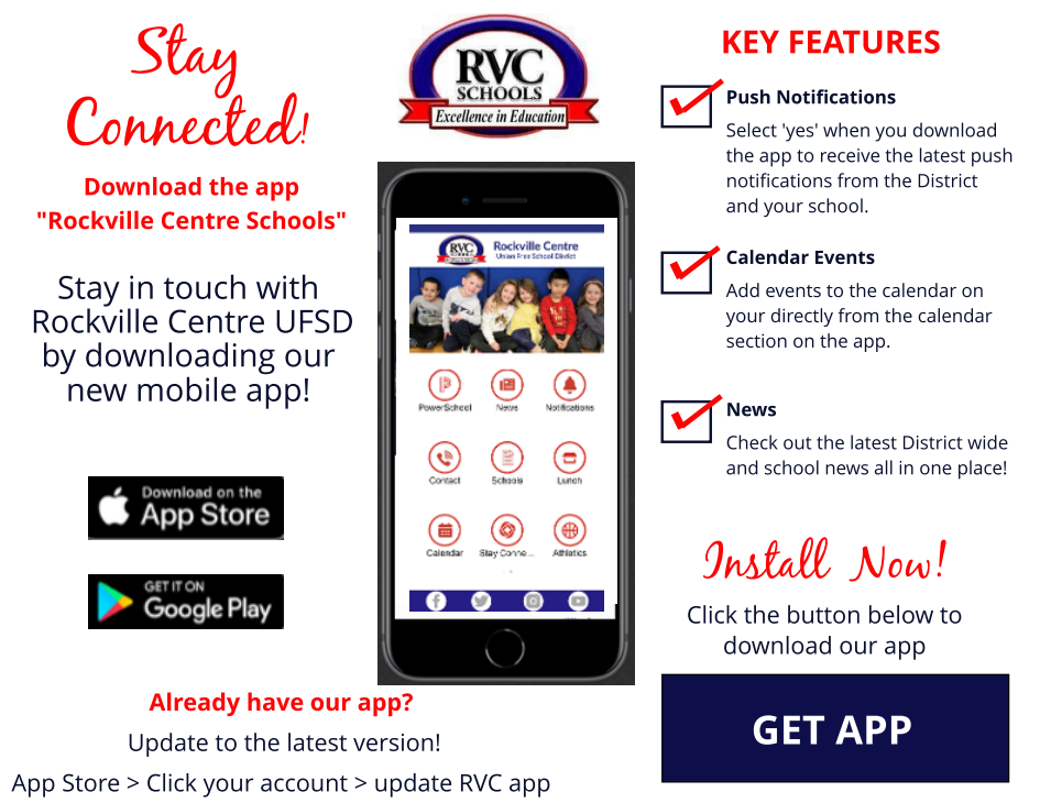 RVC Schools App Information