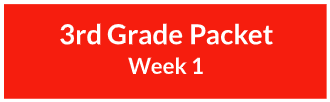 3rd grade packet week 1