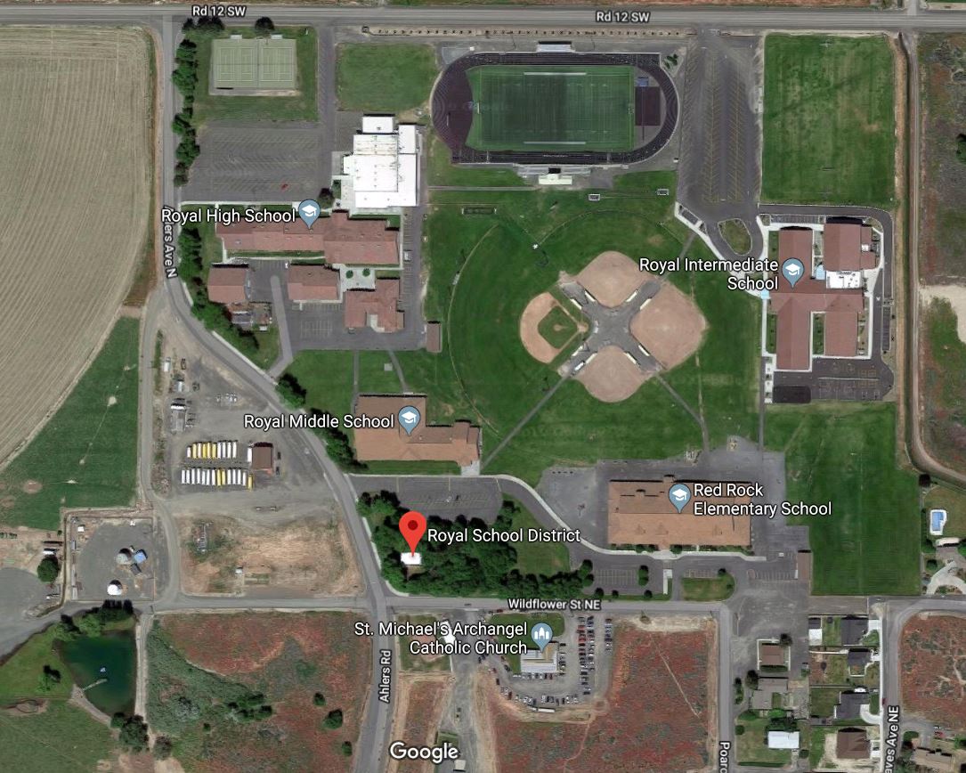 District campus Google map