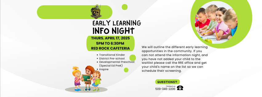 Early learning April 2025