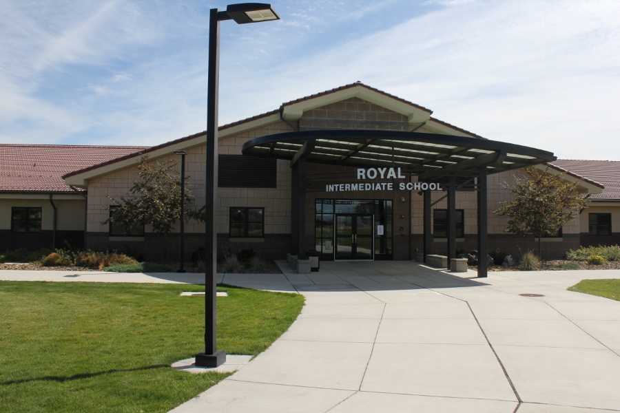 front of RIS building