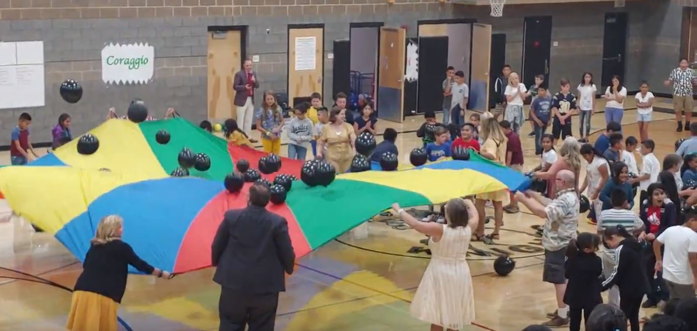 This is the image for the news article titled House Sorting at RIS