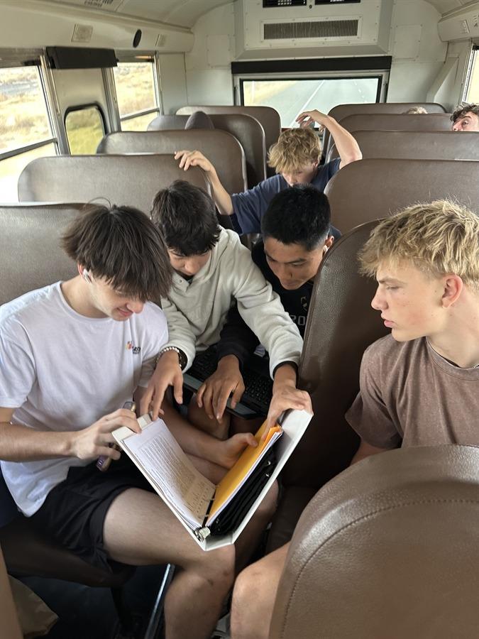boys studying boys studying
