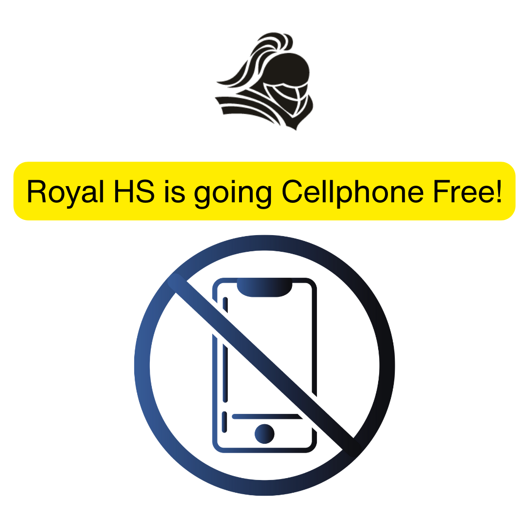 This is the image for the news article titled Royal High School is going cellphone free!