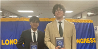 Two Rocky Point High School Honors Science Research students received honors at the Long Island Science Congress Senior Division Awards ceremony on June 11.