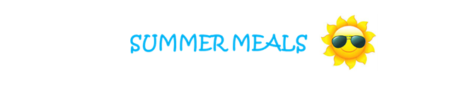 Summer Meals graphic.