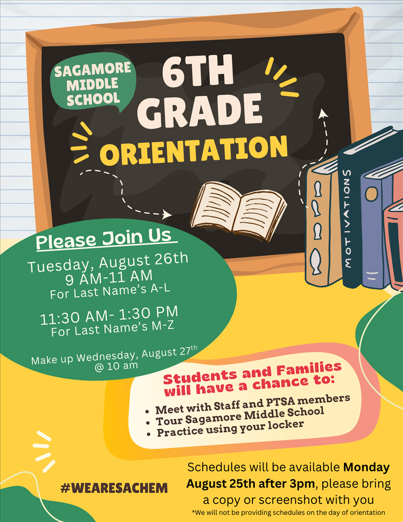 6th Grade Orientation