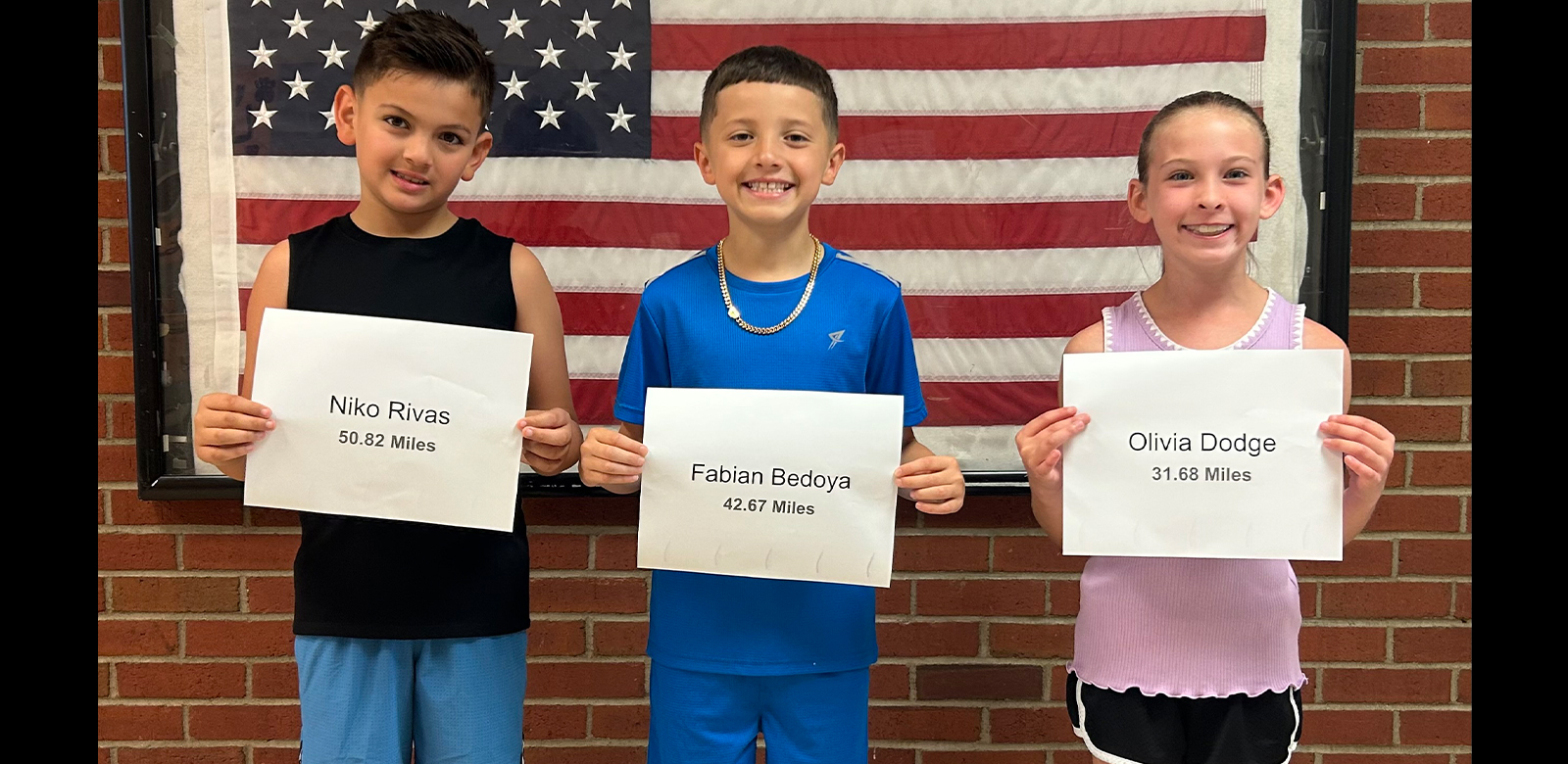 Lynwood Avenue Elementary Students Go the Distance in Marathon May