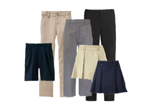 K-8 DRESS CODE BOTTOMS
