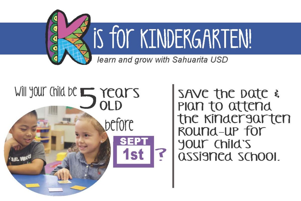 Kindergarten registration 