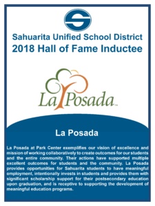 La Posada Hall of Fame Poster