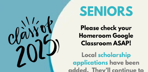 sdpa scholorship applications flyer