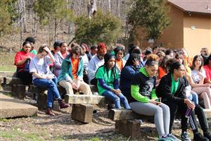 Class of 2026 at Camp Wyman Class Trip