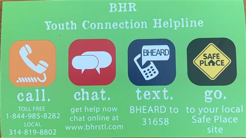 BHR Helpline BHR Helpline