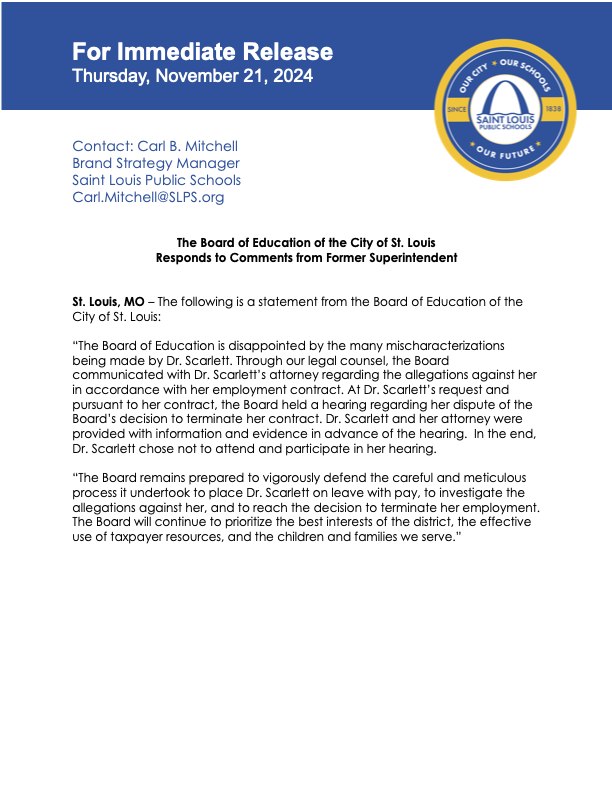 BOE Statement